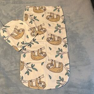 Sloth Print Kids Pajamas Sleep Sack